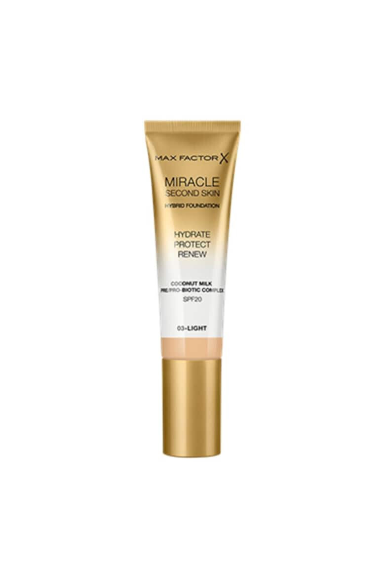 Max Factor Фон дьо тен Miracle Second Skin SPF 20 - Pepit.bg