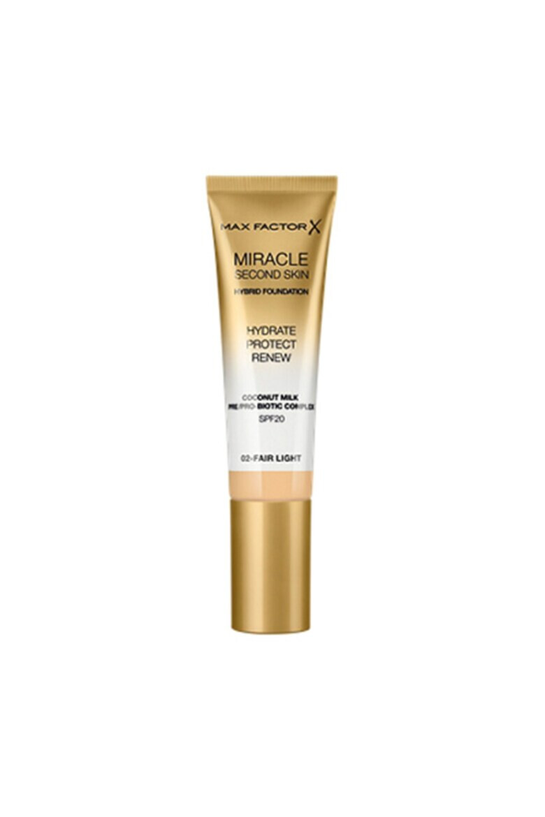 Max Factor Фон дьо тен Miracle Second Skin SPF 20 - Pepit.bg