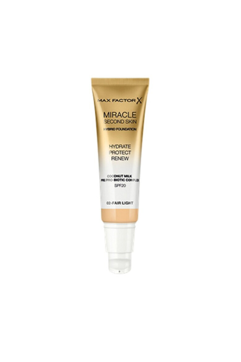 Max Factor Фон дьо тен Miracle Second Skin SPF 20 - Pepit.bg