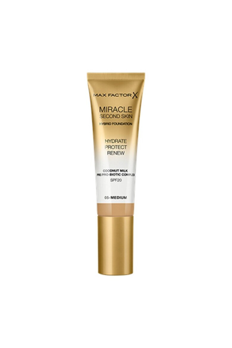 Max Factor Фон дьо тен Miracle Second Skin SPF 20 - Pepit.bg