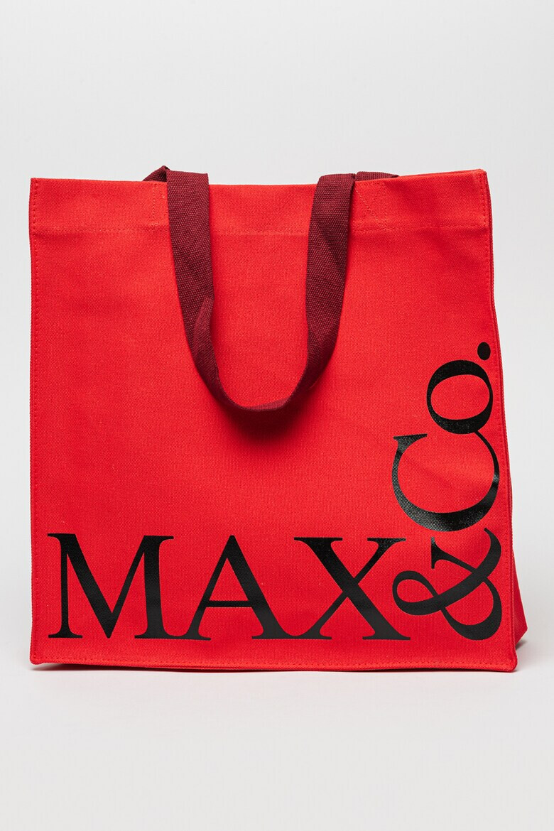 MaxCo Шопинг чанта с принт - Pepit.bg
