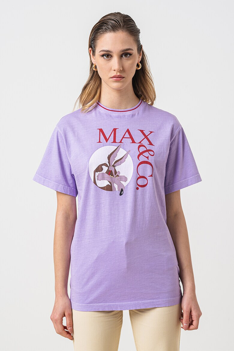MaxCo Тениска Izzy с щампа - Pepit.bg