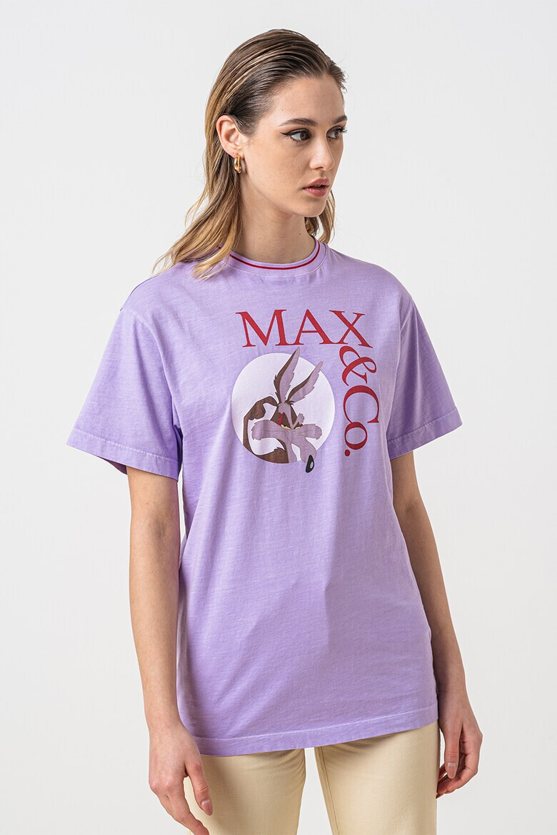 MaxCo Тениска Izzy с щампа - Pepit.bg