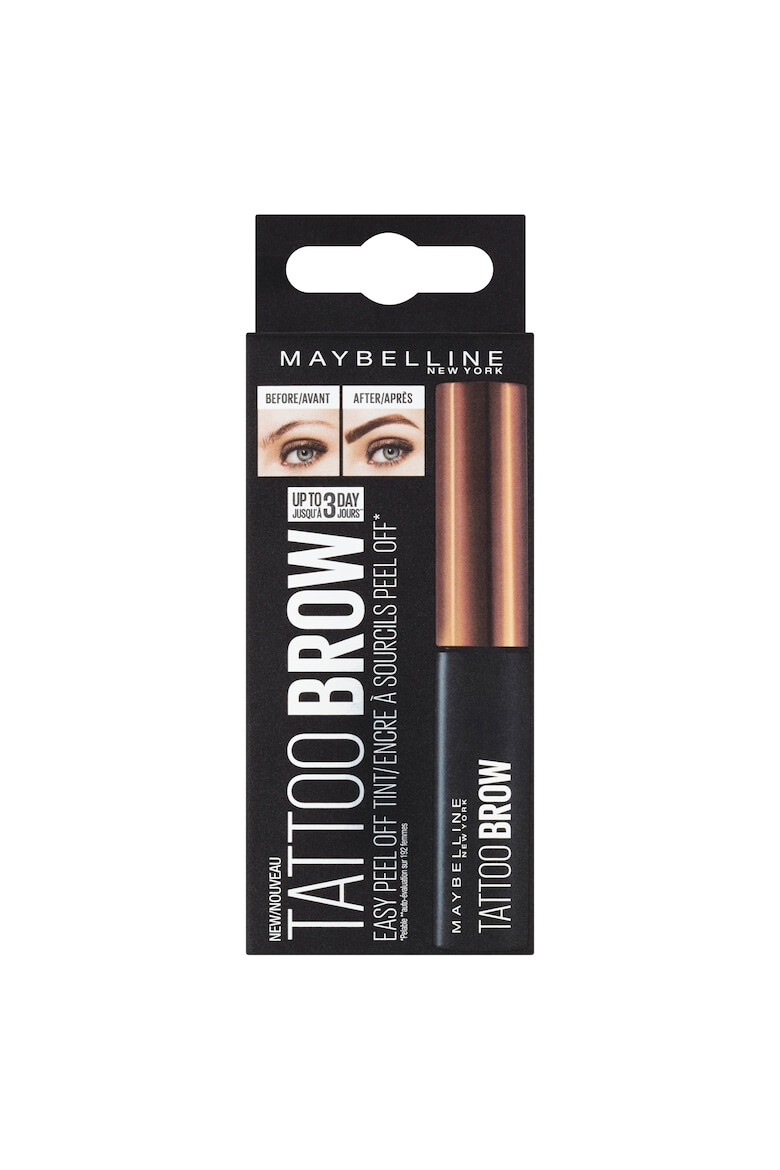 Maybelline Продукт за оцветяване на вежди New York Brow Tattoo Medium Brown - Pepit.bg