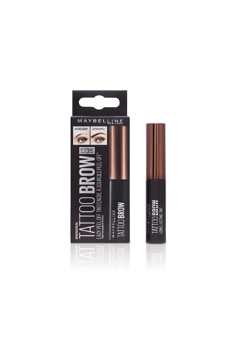 Maybelline Продукт за оцветяване на вежди New York Brow Tattoo Medium Brown - Pepit.bg