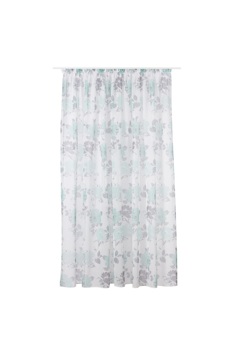 Mendola Перде Rossela Interior Handkerchief Реджанса 300x260 см Turquoise-grey - Pepit.bg