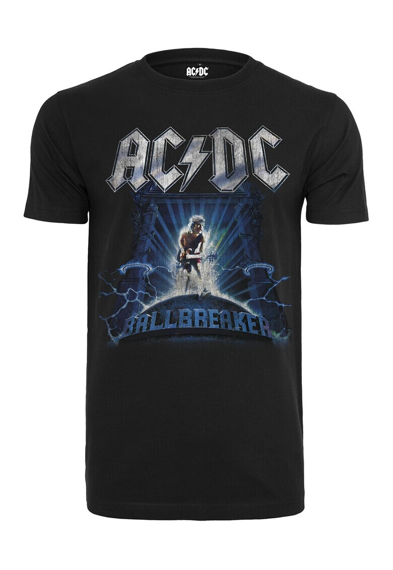 Merchcode Памучна тениска с щампа AC/DC - Pepit.bg