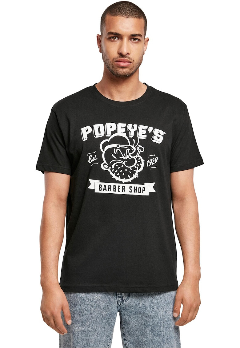 Merchcode Тениска с овално деколте и щампа Pop-Eye - Pepit.bg