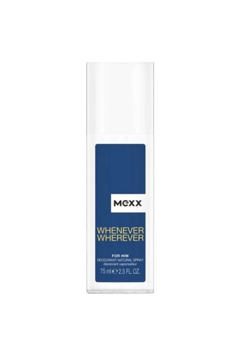 Mexx Дезодорант Natural Spray Whenever Wherever Man 75 мл - Pepit.bg