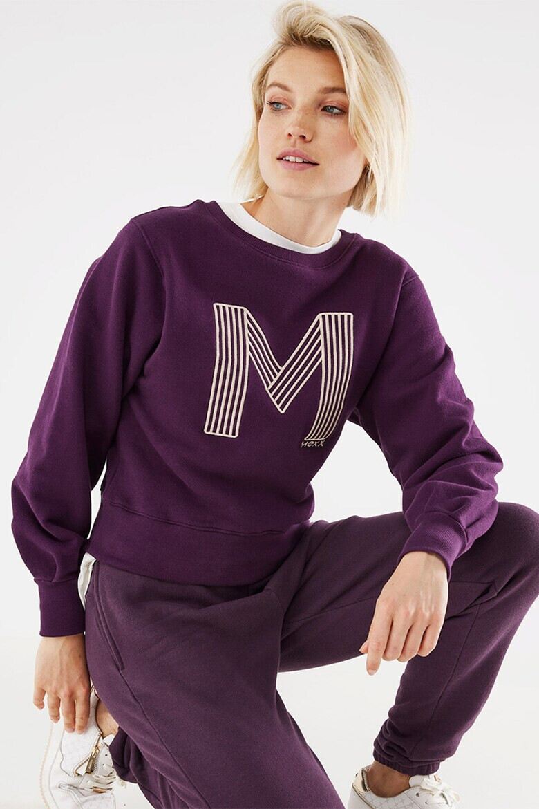 Mexx Суитшърт с бродиран монограм - Pepit.bg
