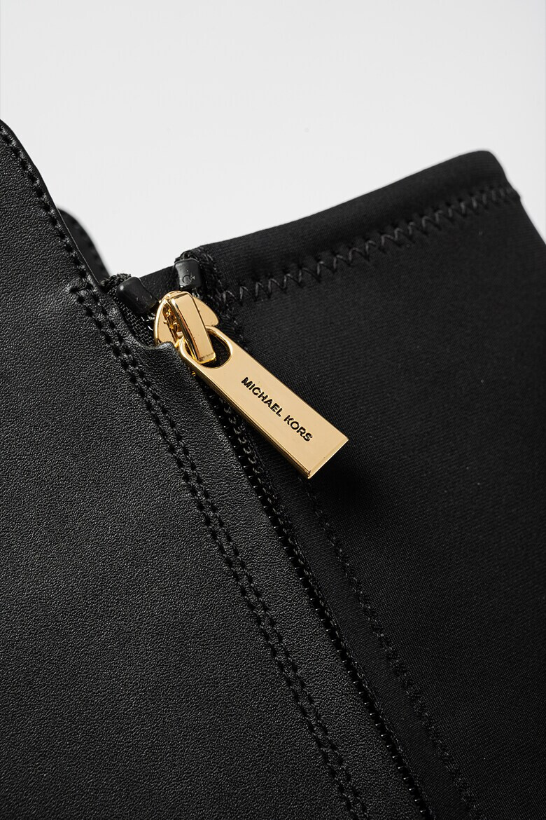 Michael Kors Ботуши Asher с кожа и текстил - Pepit.bg