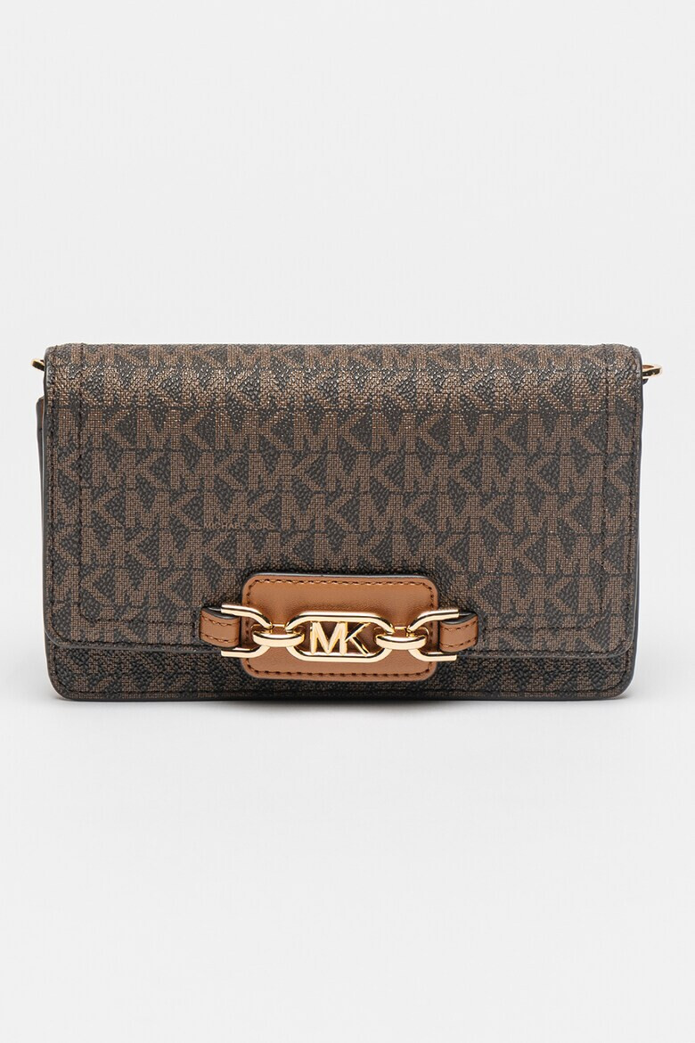 Michael Kors Чанта Heather с лого - Pepit.bg