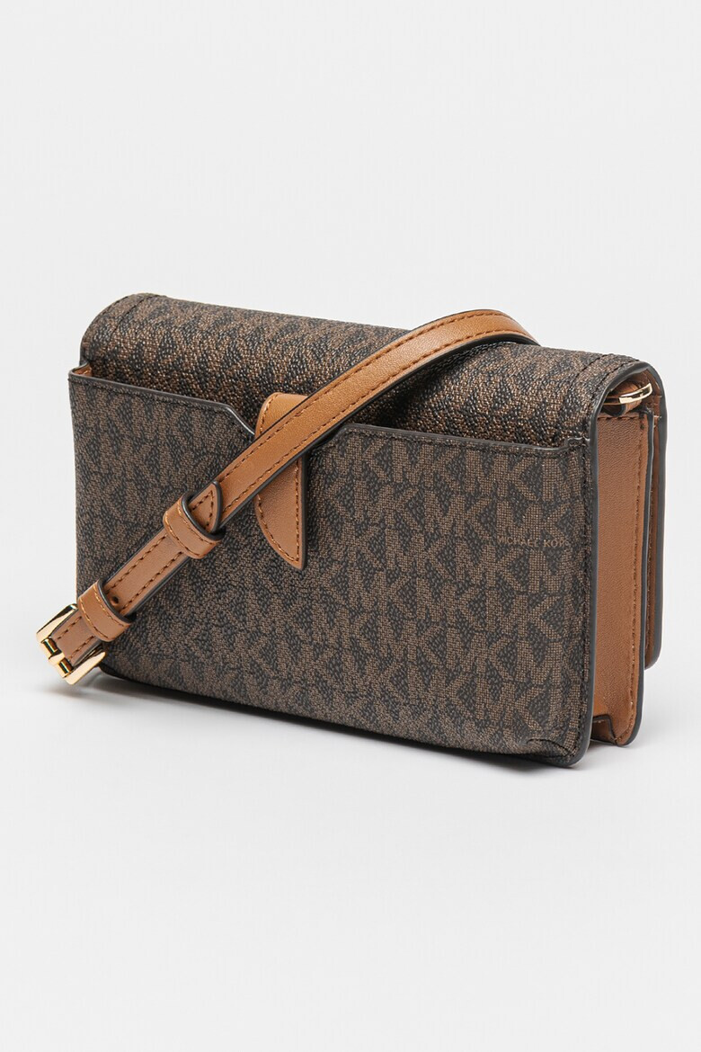 Michael Kors Чанта Heather с лого - Pepit.bg