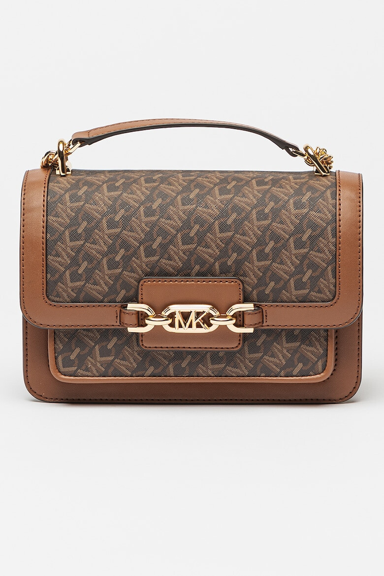 Michael Kors Чанта Heather с лого - Pepit.bg