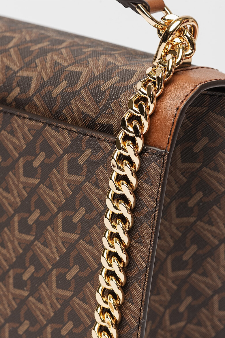 Michael Kors Чанта Heather с лого - Pepit.bg