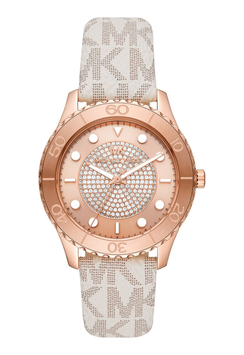 Michael Kors Часовник с каишка с монограм - Pepit.bg