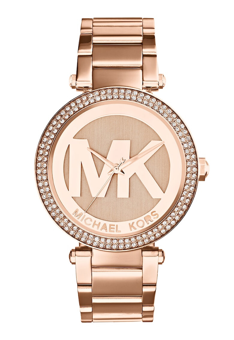 Michael Kors Часовник с три стрелки и кристали - Pepit.bg