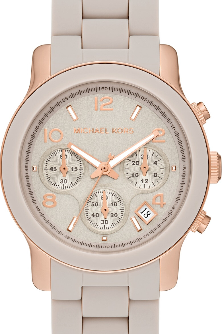 Michael Kors Часовник със силиконова каишка и хронограф - Pepit.bg