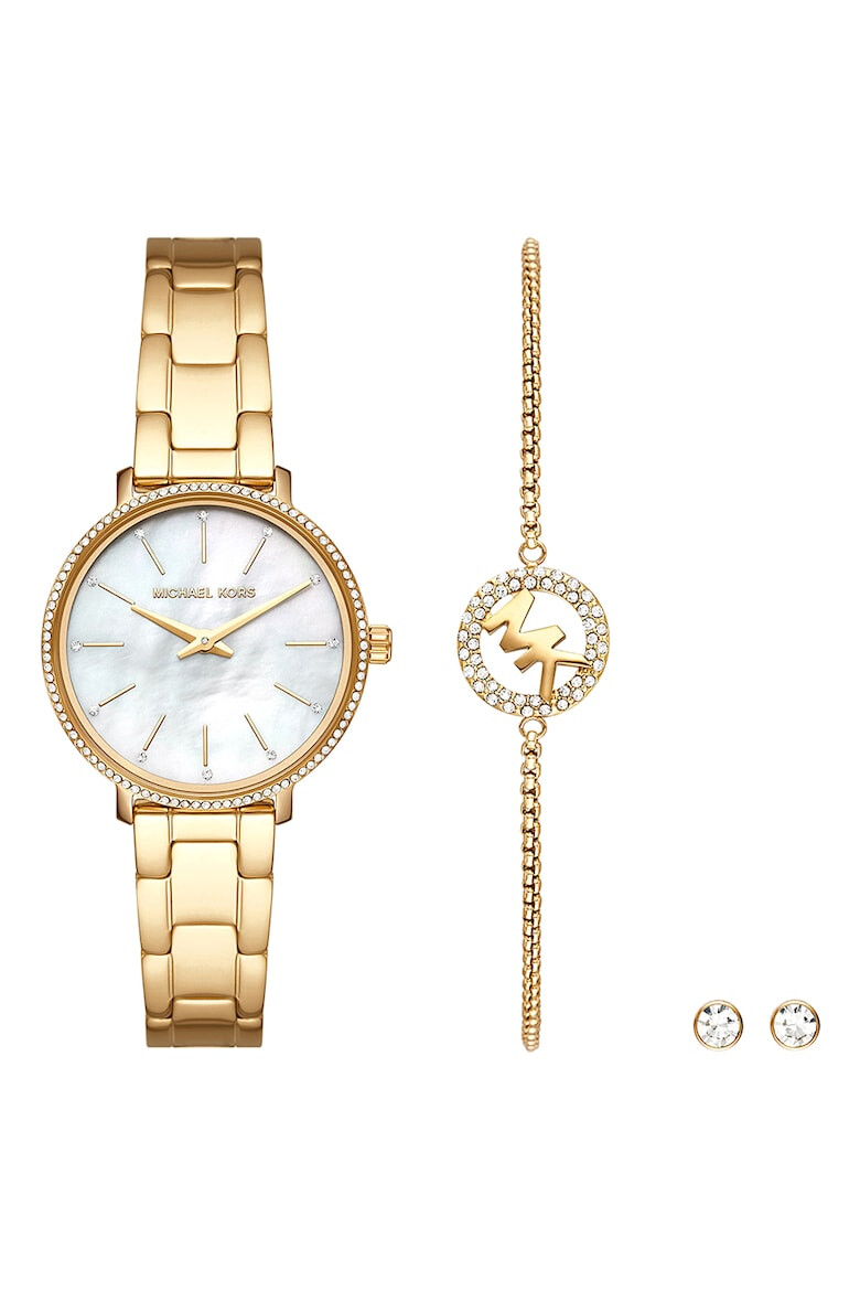 Michael Kors Гривна и обеци с кристали - Pepit.bg