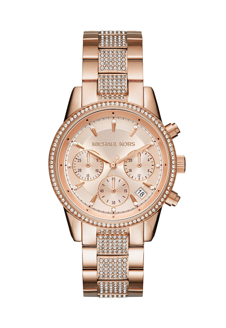 Michael Kors Иноксов часовник с кристали - Pepit.bg