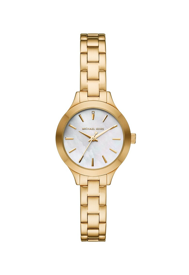 Michael Kors Иноксов часовник със седефен циферблат - Pepit.bg