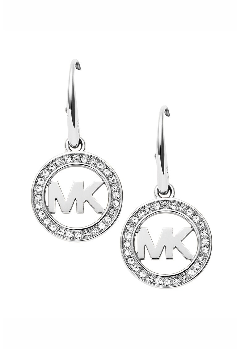 Michael Kors Иноксови обеци с циркони - Pepit.bg