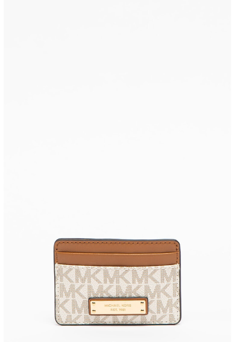 Michael Kors Калъф за карти Jet Set с монограм - Pepit.bg