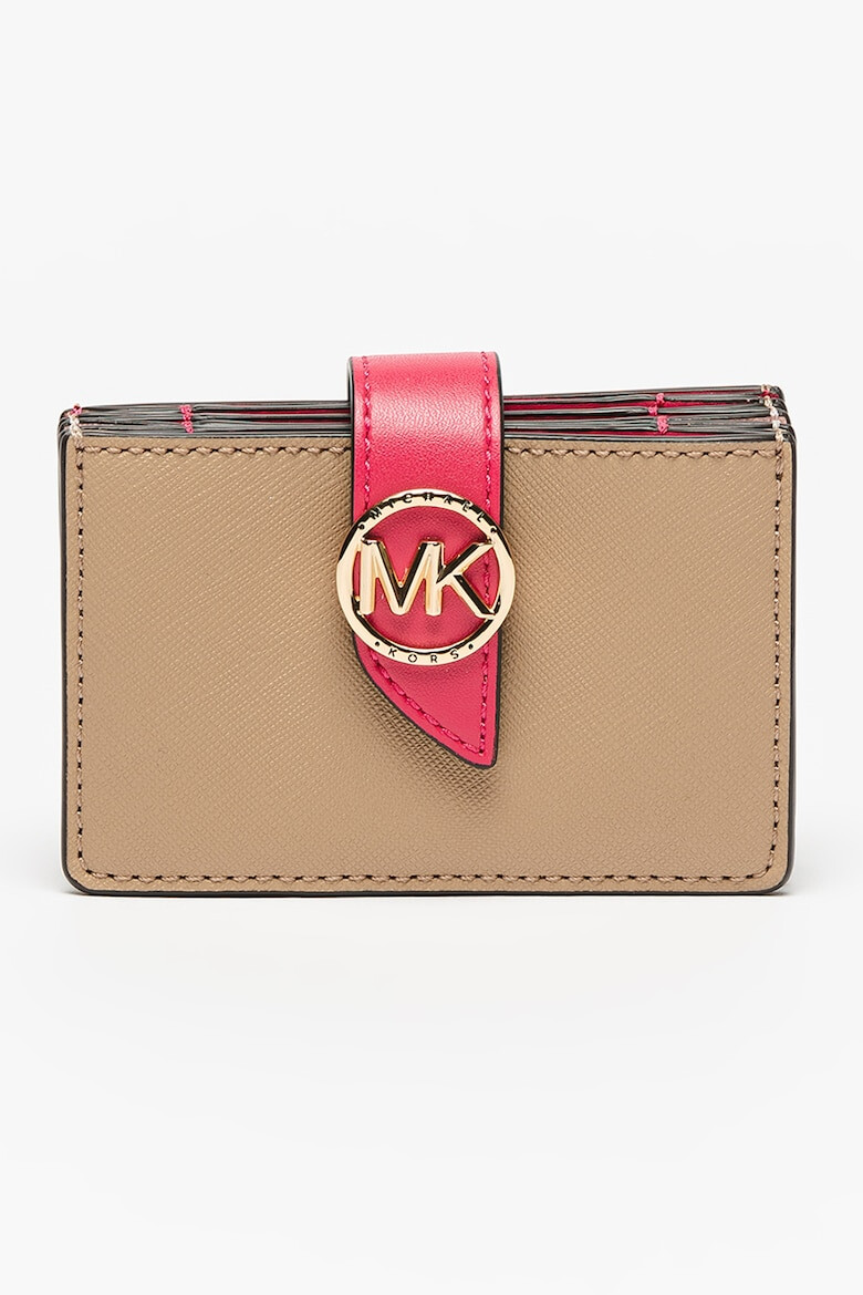 Michael Kors Кожен портфейл Greenwich с лого - Pepit.bg