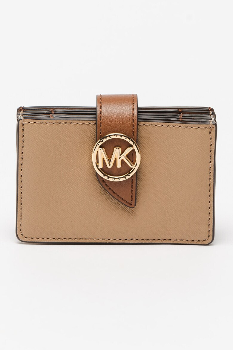 Michael Kors Кожен портфейл Greenwich с лого - Pepit.bg