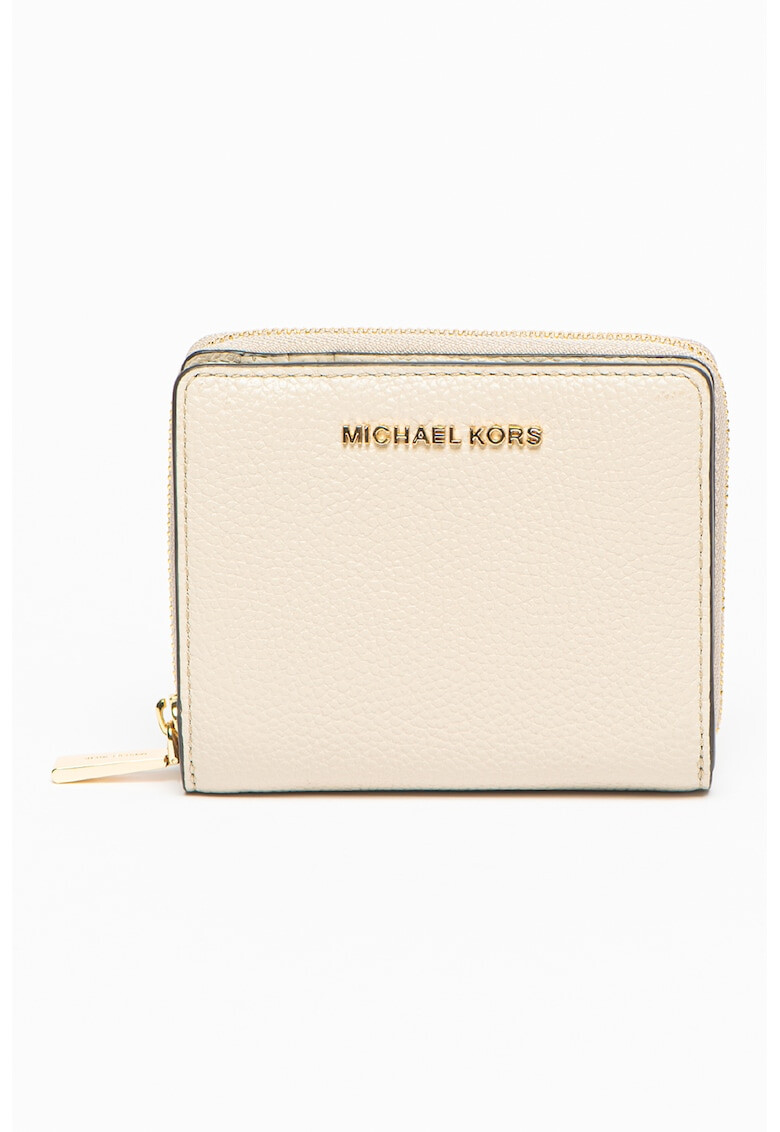 Michael Kors Кожен портфейл с метално лого - Pepit.bg