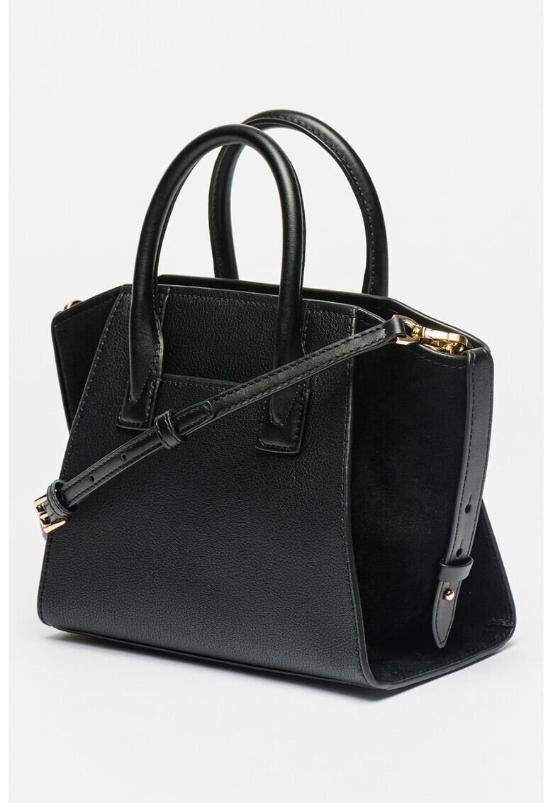 Michael Kors Кожена чанта Avril с лого - Pepit.bg