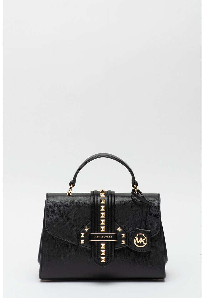 Michael Kors Кожена чанта Bleecker с капси - Pepit.bg