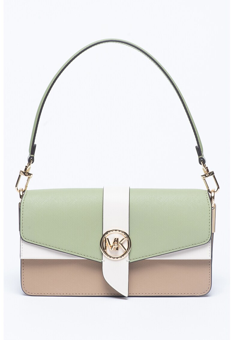 Michael Kors Кожена чанта Greenwich - Pepit.bg