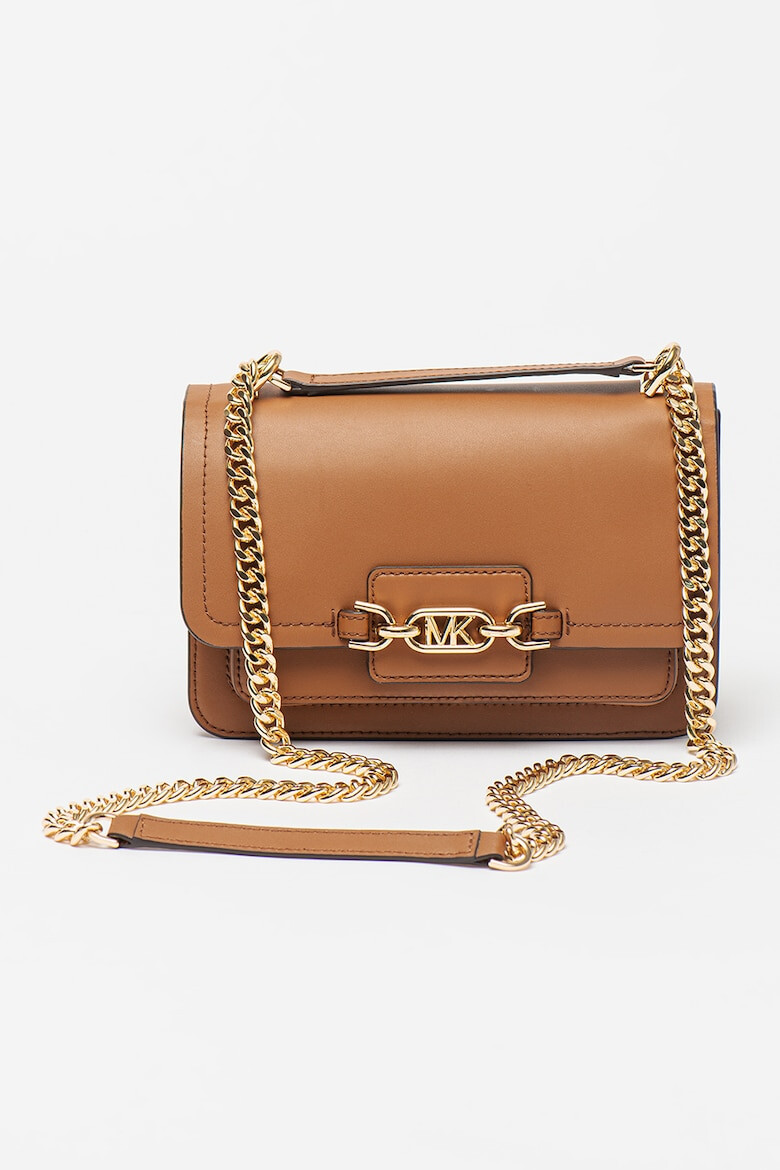 Michael Kors Кожена чанта Heather с капаче - Pepit.bg