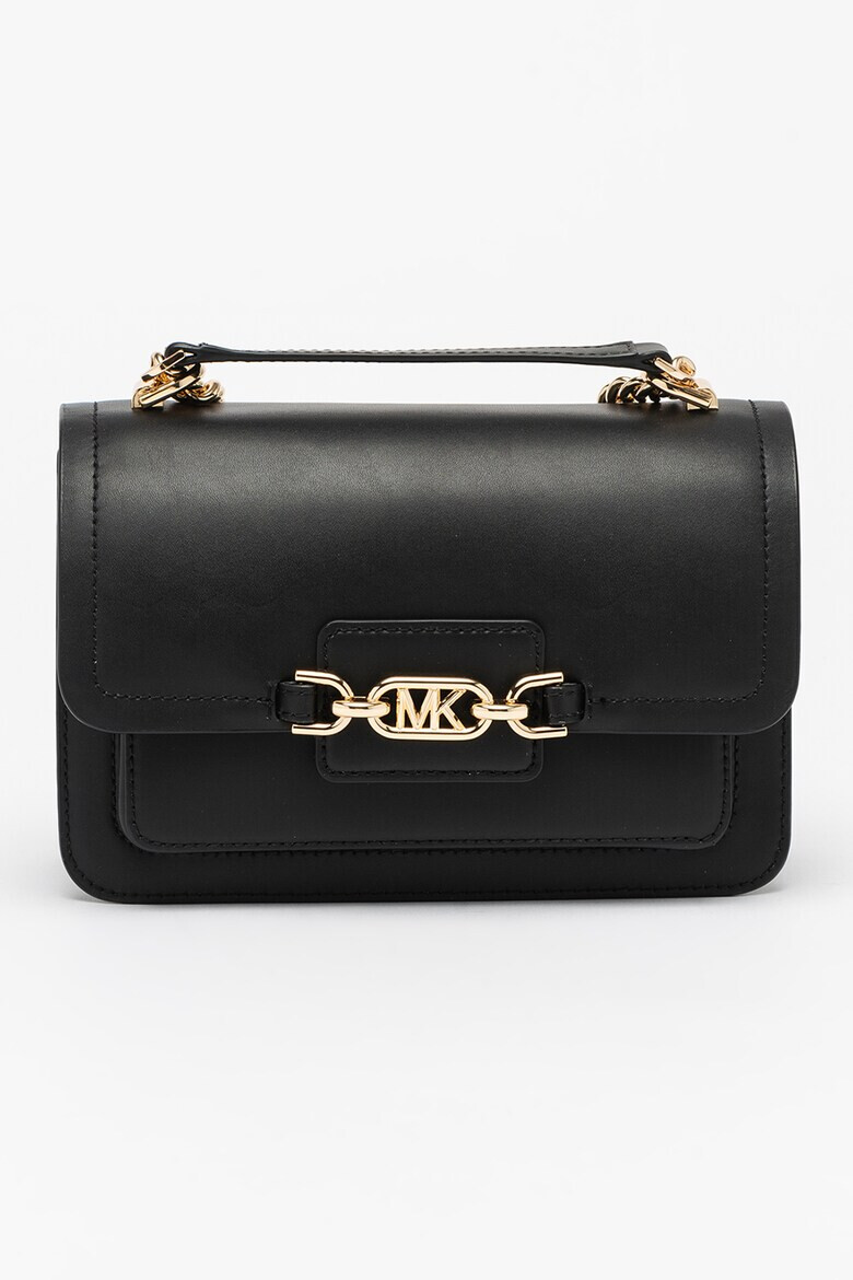 Michael Kors Кожена чанта Heather с капаче - Pepit.bg
