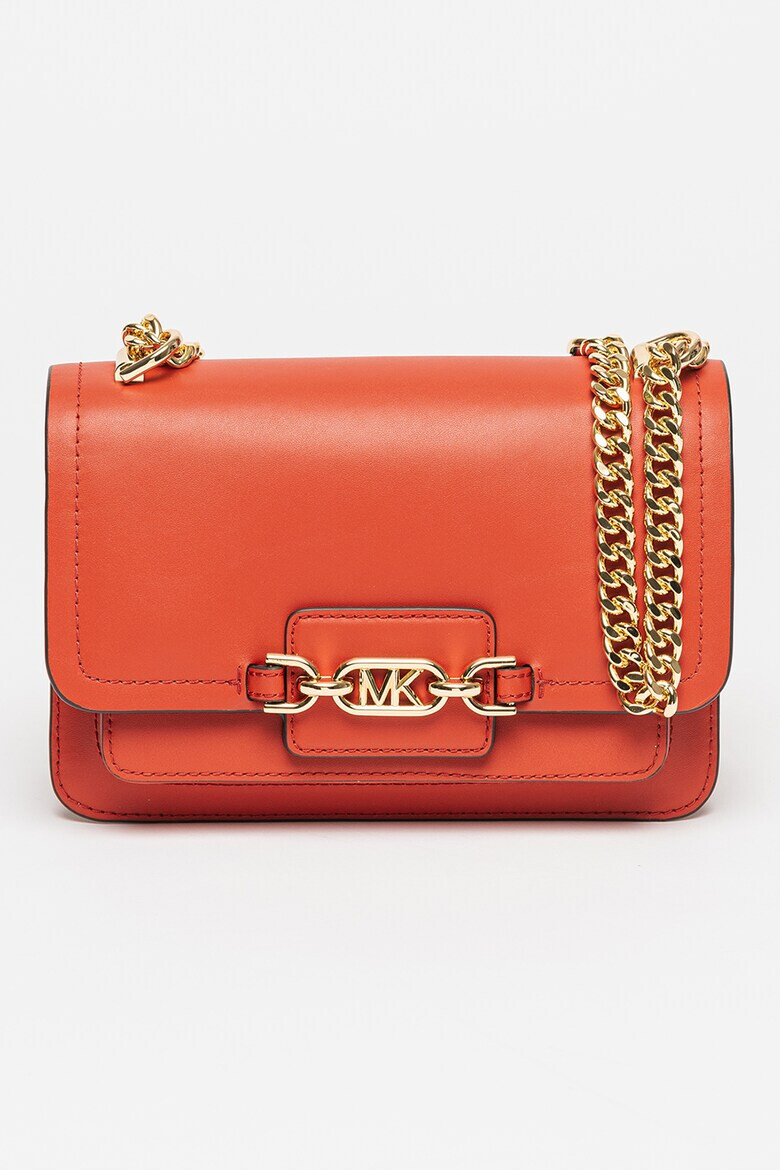 Michael Kors Кожена чанта Heather с капаче - Pepit.bg