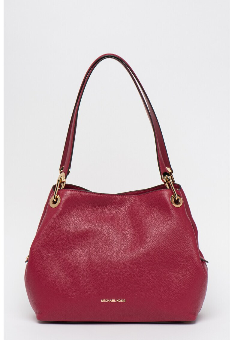 Michael Kors Кожена чанта Хобо Raven - Pepit.bg