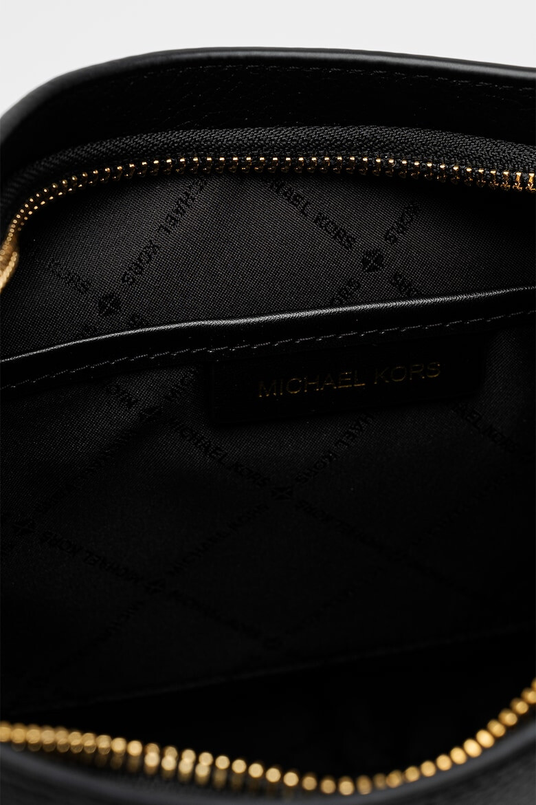 Michael Kors Кожена чанта през рамо Kensington - Черен - Pepit.bg