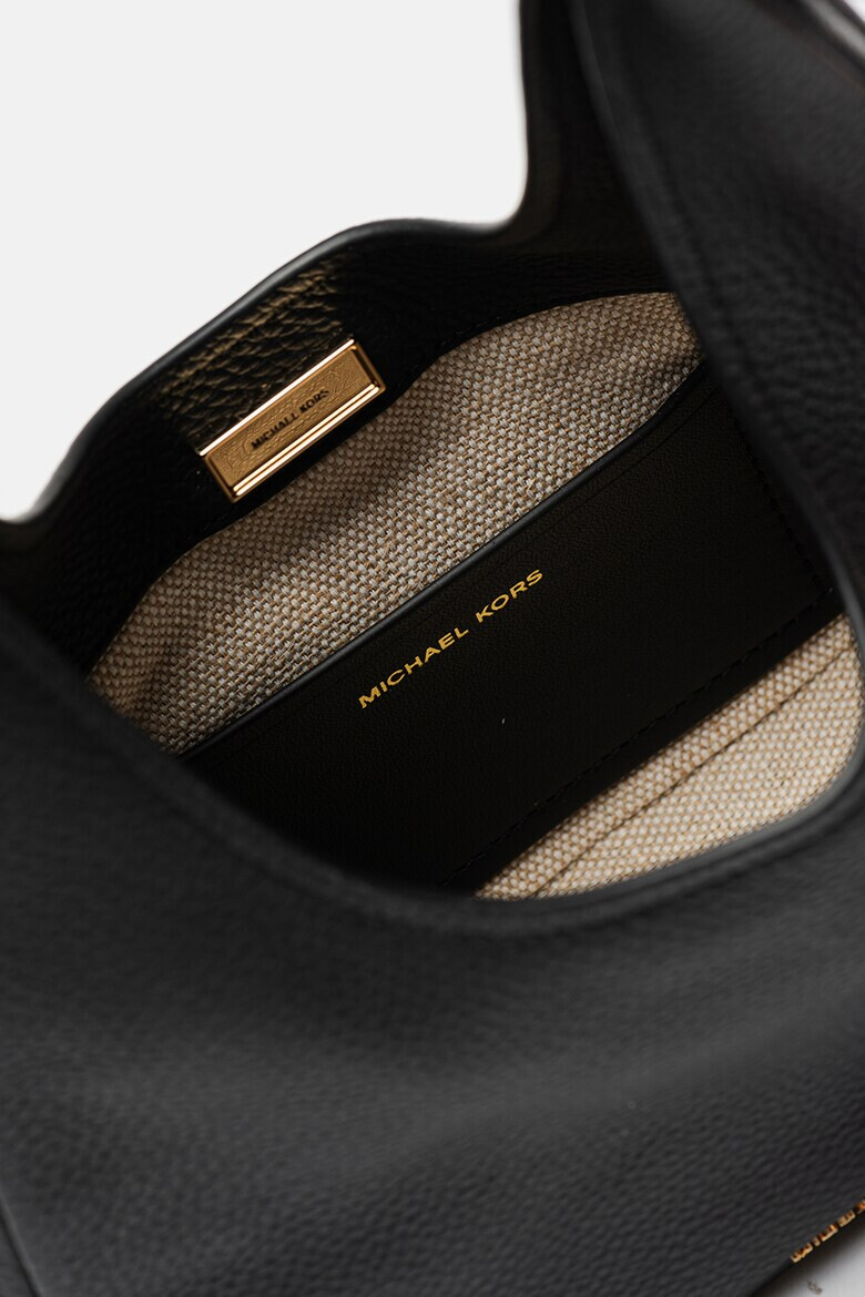 Michael Kors Кожена чанта Nolita - Черен - Pepit.bg