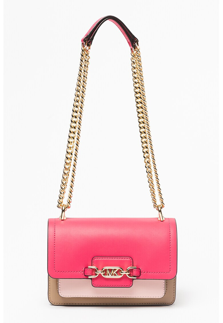 Michael Kors Кожена чанта през рамо Heather - Pepit.bg