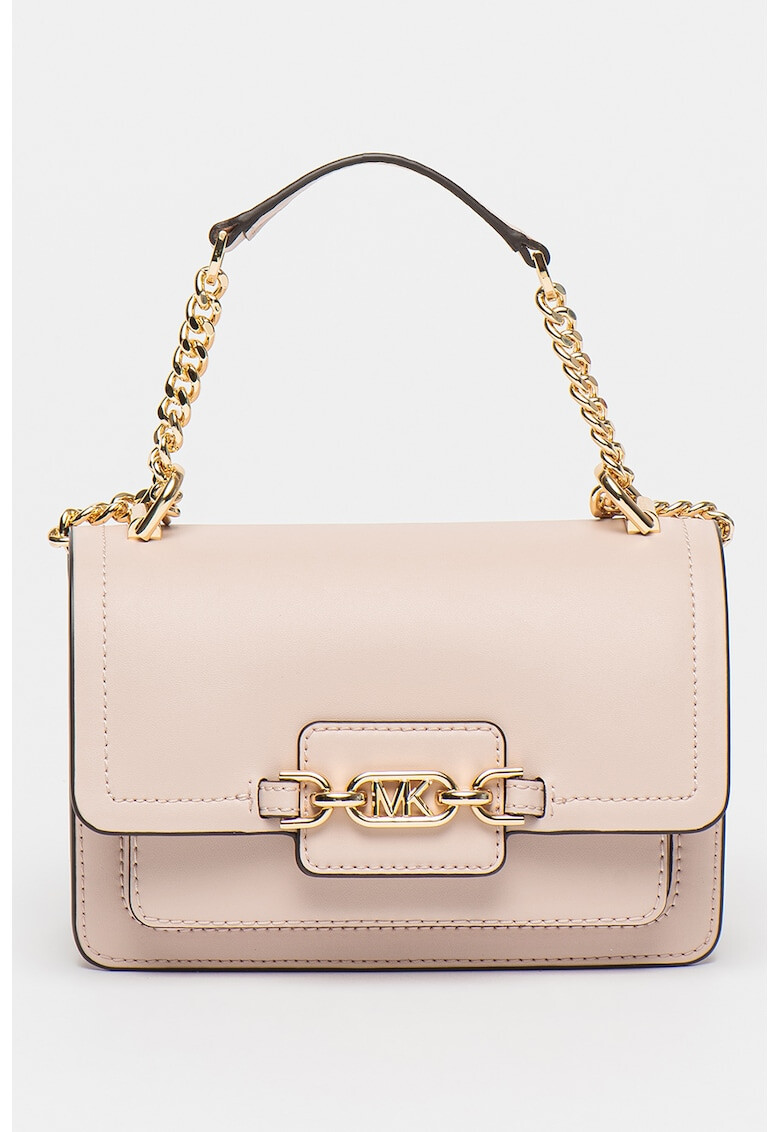 Michael Kors Кожена чанта през рамо Heather - Pepit.bg