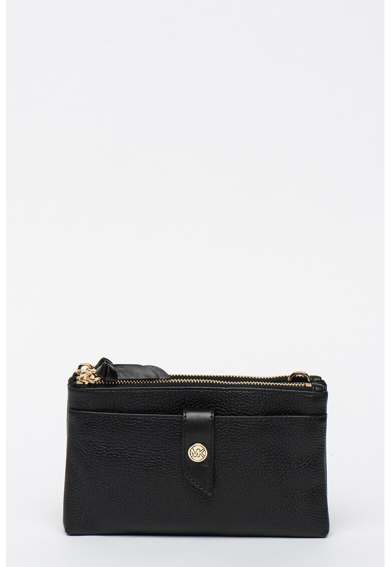 Michael Kors Кожена чанта през рамо MK Charm - Pepit.bg