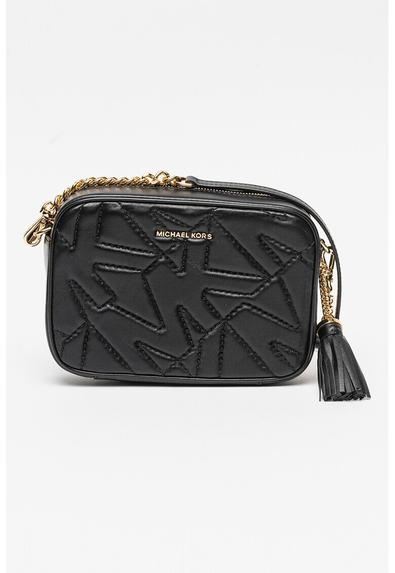 Michael Kors Кожена чанта с лого - Pepit.bg