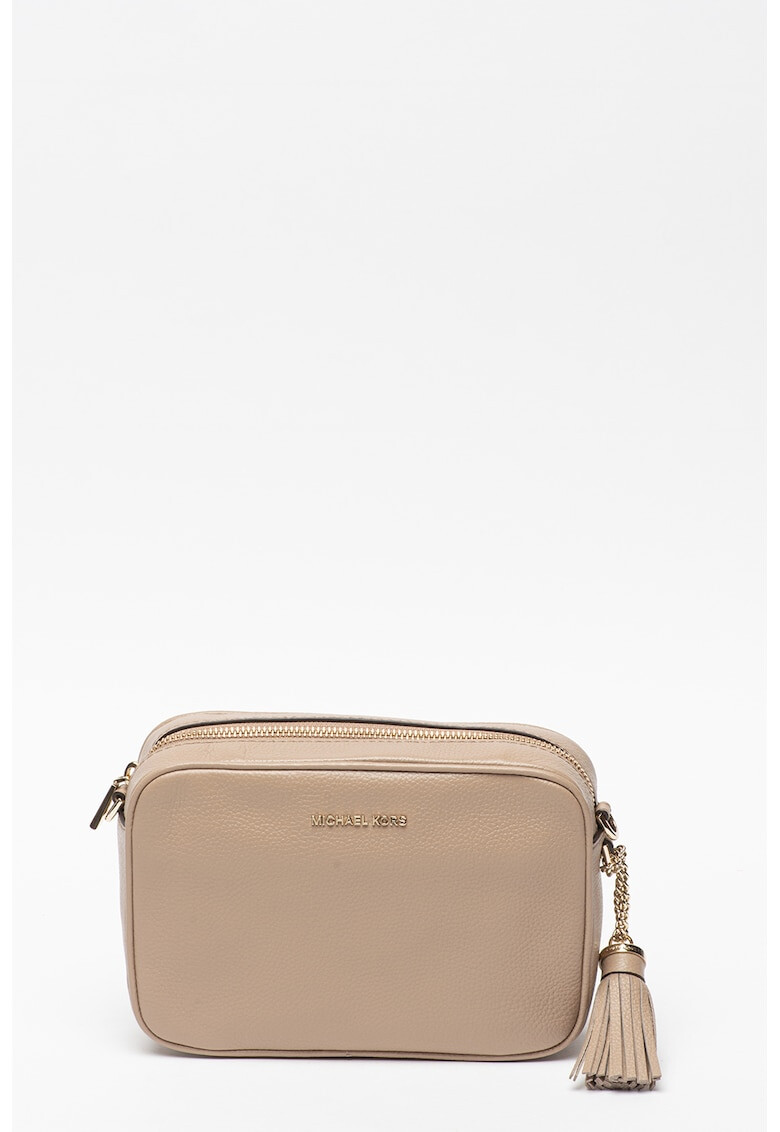 Michael Kors Кожена чанта с пискюл - Pepit.bg