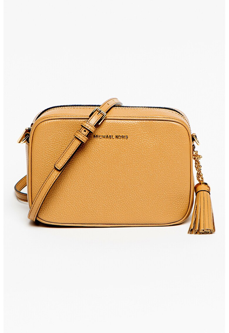 Michael Kors Кожена чанта с пискюл - Pepit.bg