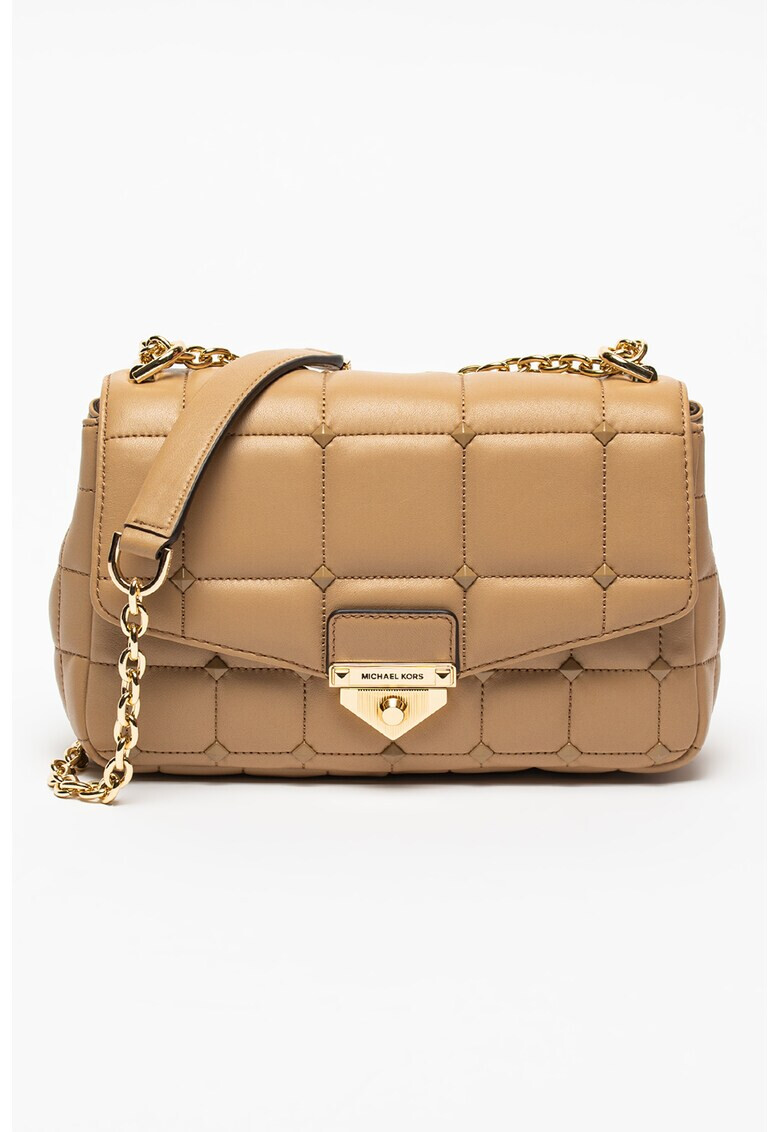 Michael Kors Кожена чанта Soho - Pepit.bg