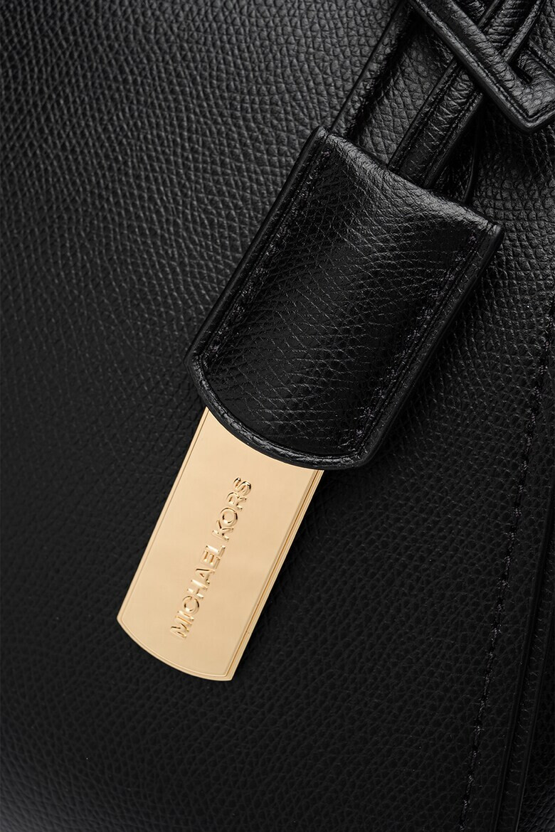 Michael Kors Конвертируема кожена чанта Taryn тип Tote - Черен - Pepit.bg