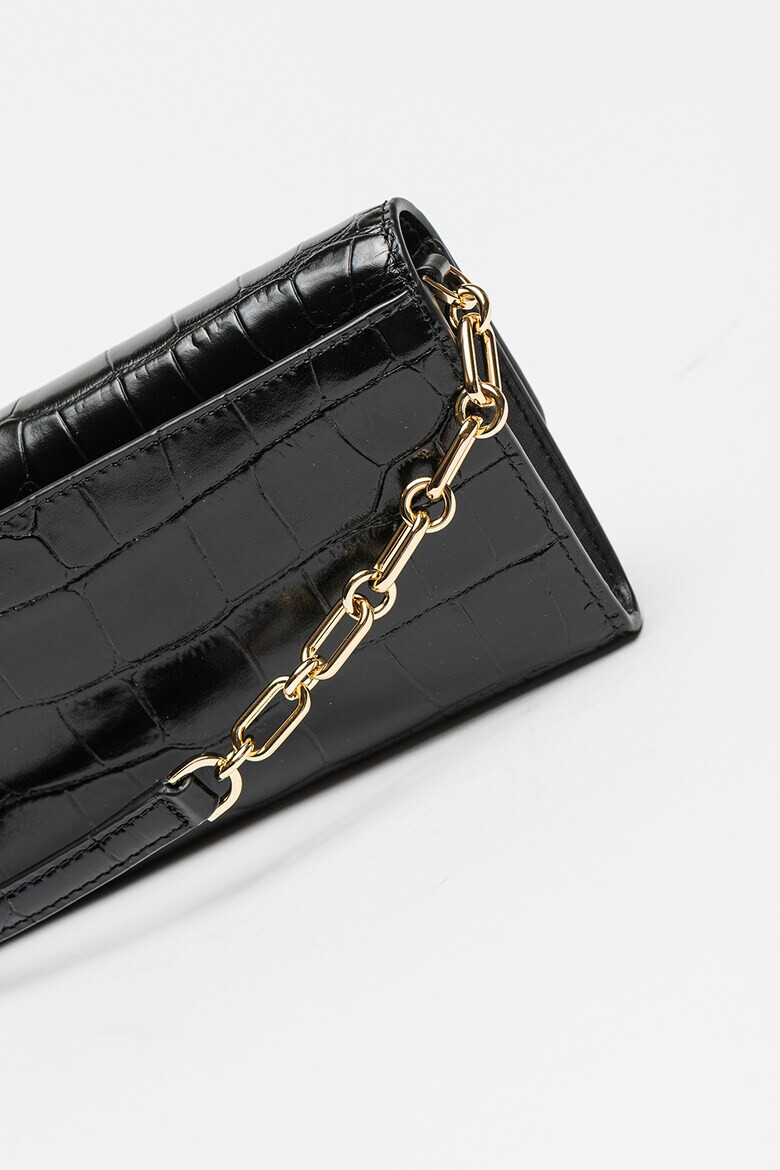 Michael Kors Кожена чанта Tracolla с принт - Pepit.bg
