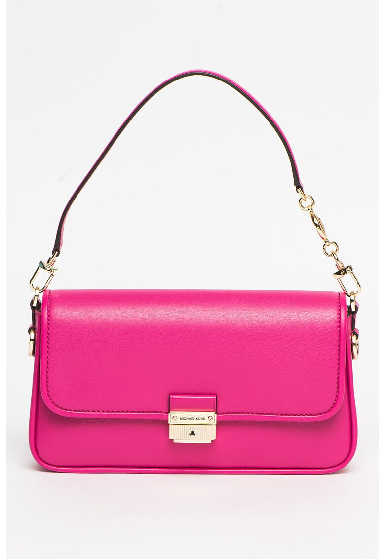 Michael Kors Кожена чанта за рамо Bradshaw - Pepit.bg