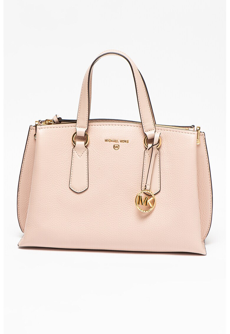 Michael Kors Кожена чанта за рамо Emma - Pepit.bg